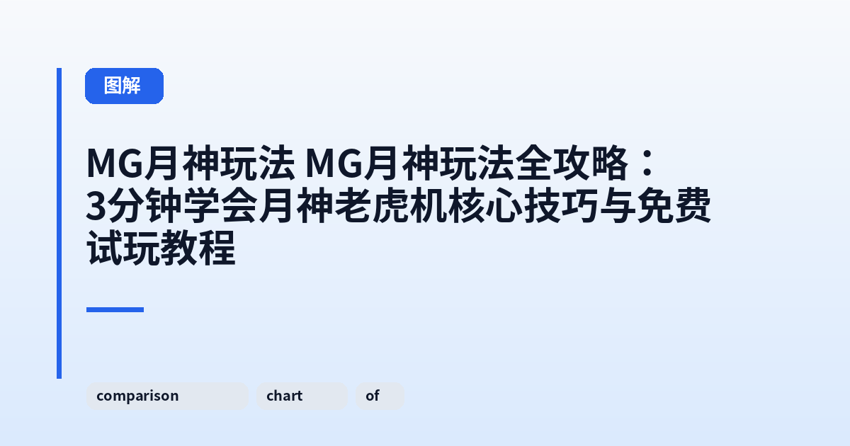 MG月神玩法 MG月神玩法全攻略：3分钟学会月神老虎机核心技巧与免费试玩教程 内容配图 3